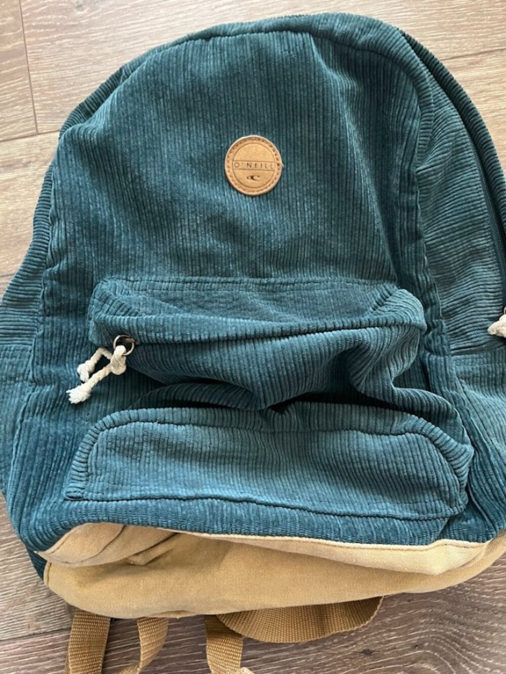 O'Neill Green Shoreline Cord Corduroy Backpack